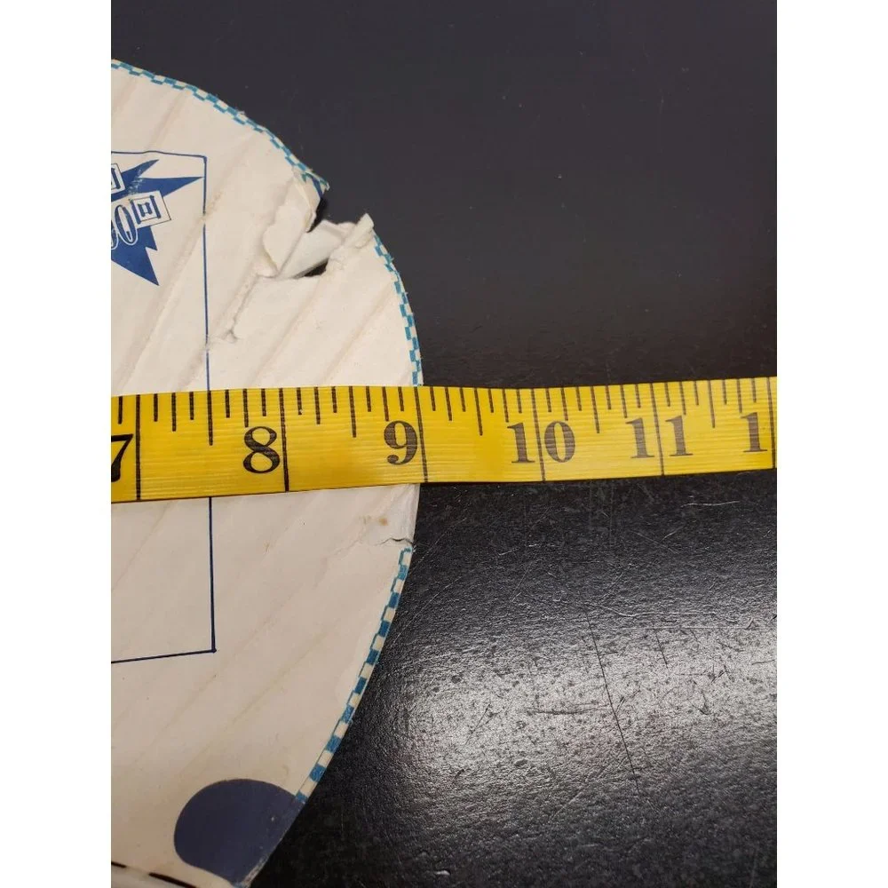 Japanese Hand Fan - Plastic handle/frame - Non-folding - NBS - Damaged SEE PHOTO